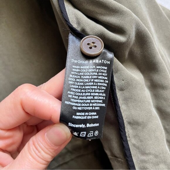 Babaton Aritzia waterfall open relaxed fit utility blazer Sz XXS - Picture 7 of 9